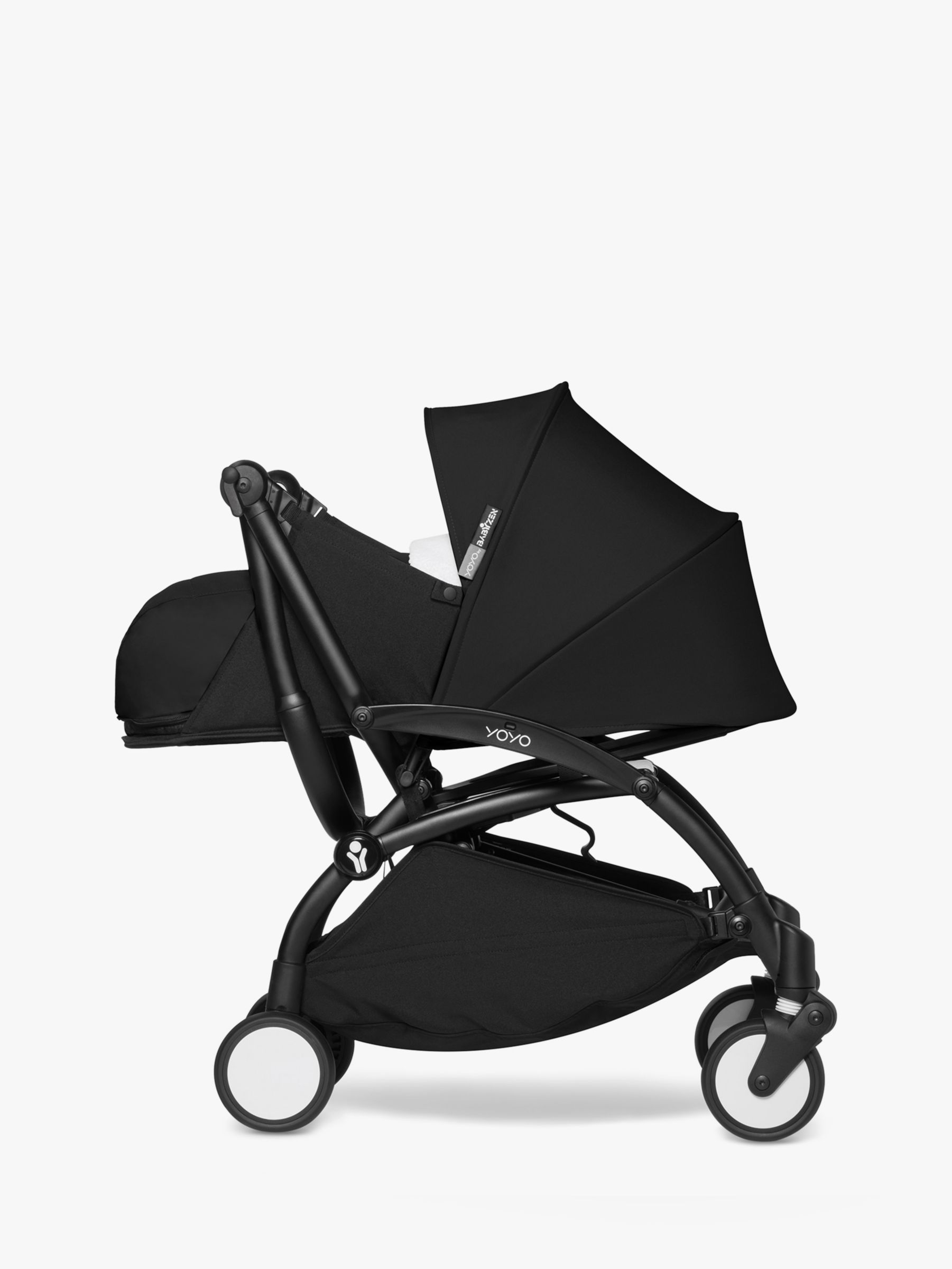 BABYZEN YOYO² Chassis, Newborn Kit & Colour Pack Bundle, Black