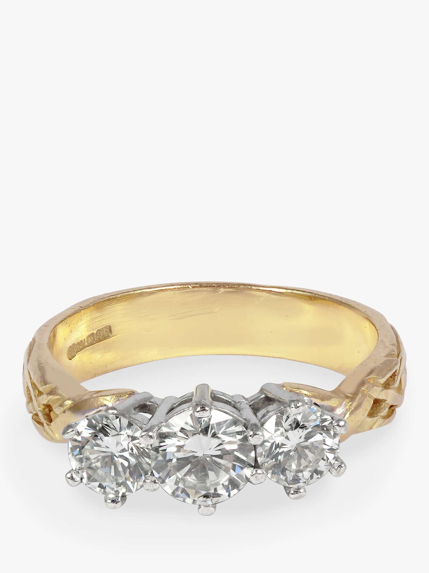 Buy Kojis 18ct Yellow and White Gold Second Hand Diamond Ring Online at johnlewis.com