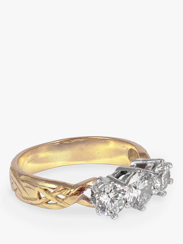 Kojis 18ct Yellow and White Gold Second Hand Diamond Ring