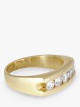 Kojis 14ct Yellow Gold Diamond Second Hand Ring, Dated 2000