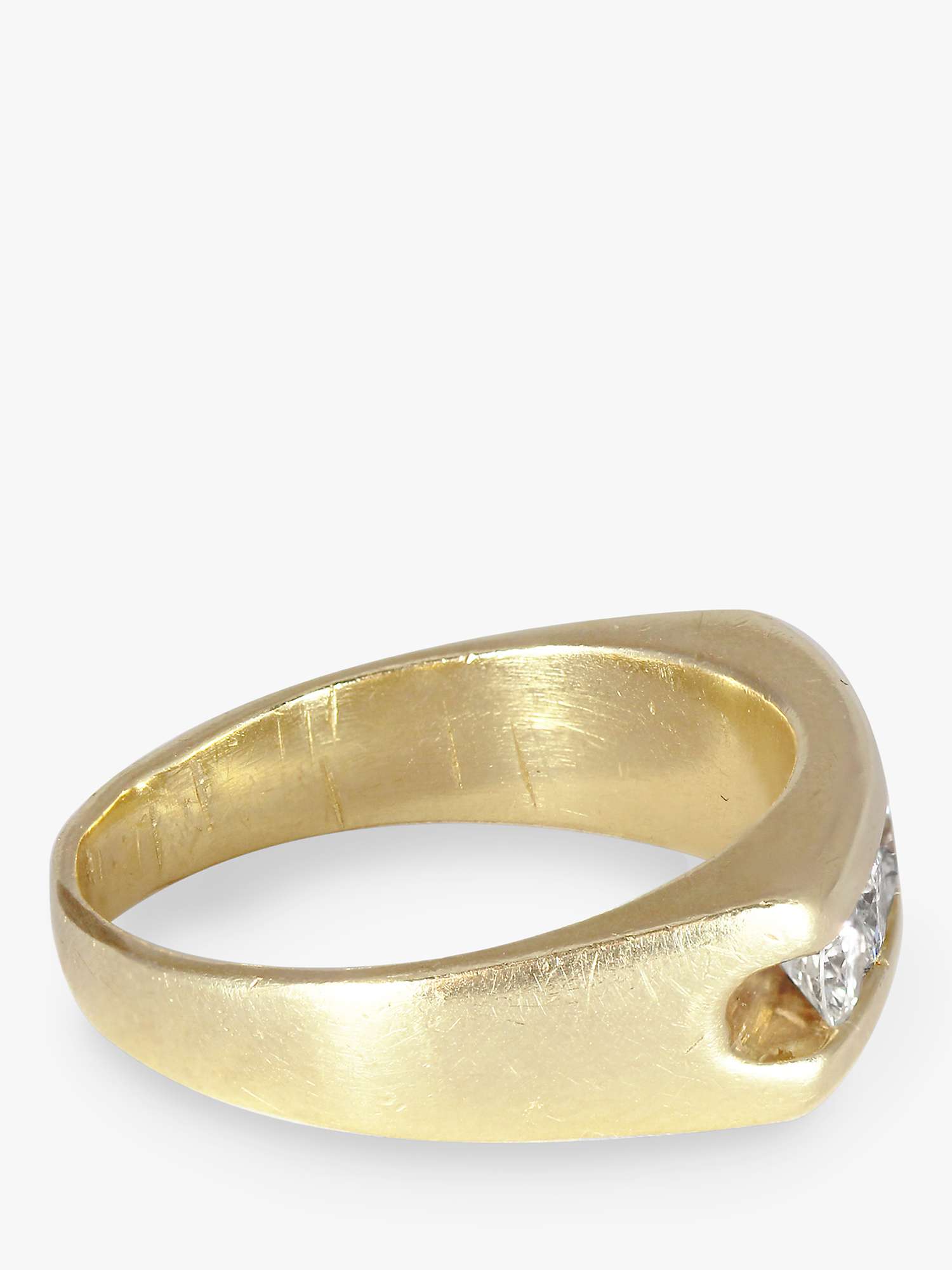 Buy Kojis 14ct Yellow Gold Diamond Second Hand Ring, Dated 2000 Online at johnlewis.com