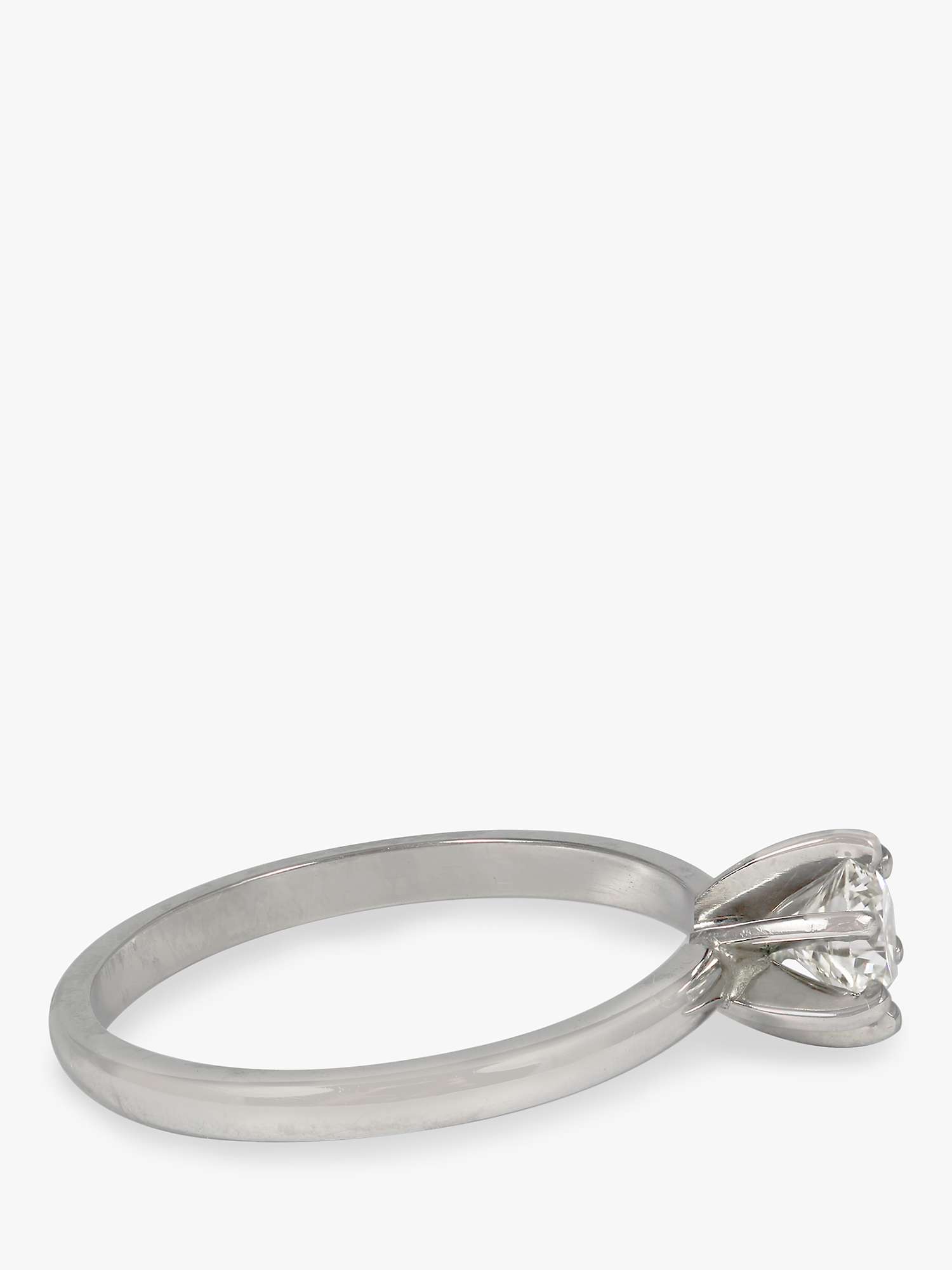 Buy Kojis 14ct White Gold Solitaire Diamond Second Hand Ring, Dated 2000 Online at johnlewis.com