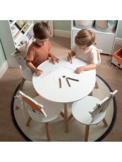 Great Little Trading Co Dandelion Children's Play Table, White