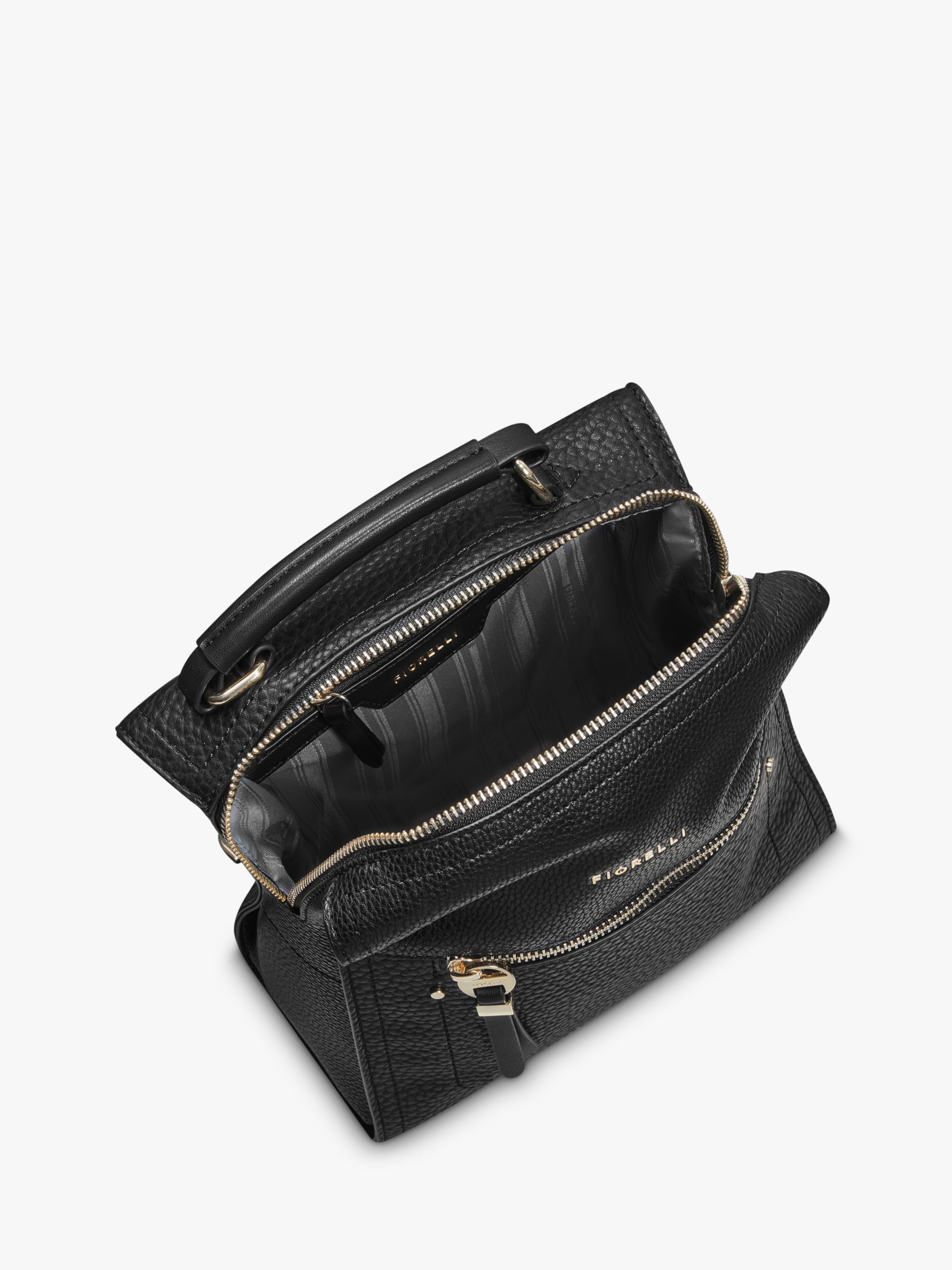 Fiorelli Anna Mini Backpack, Black at John Lewis & Partners