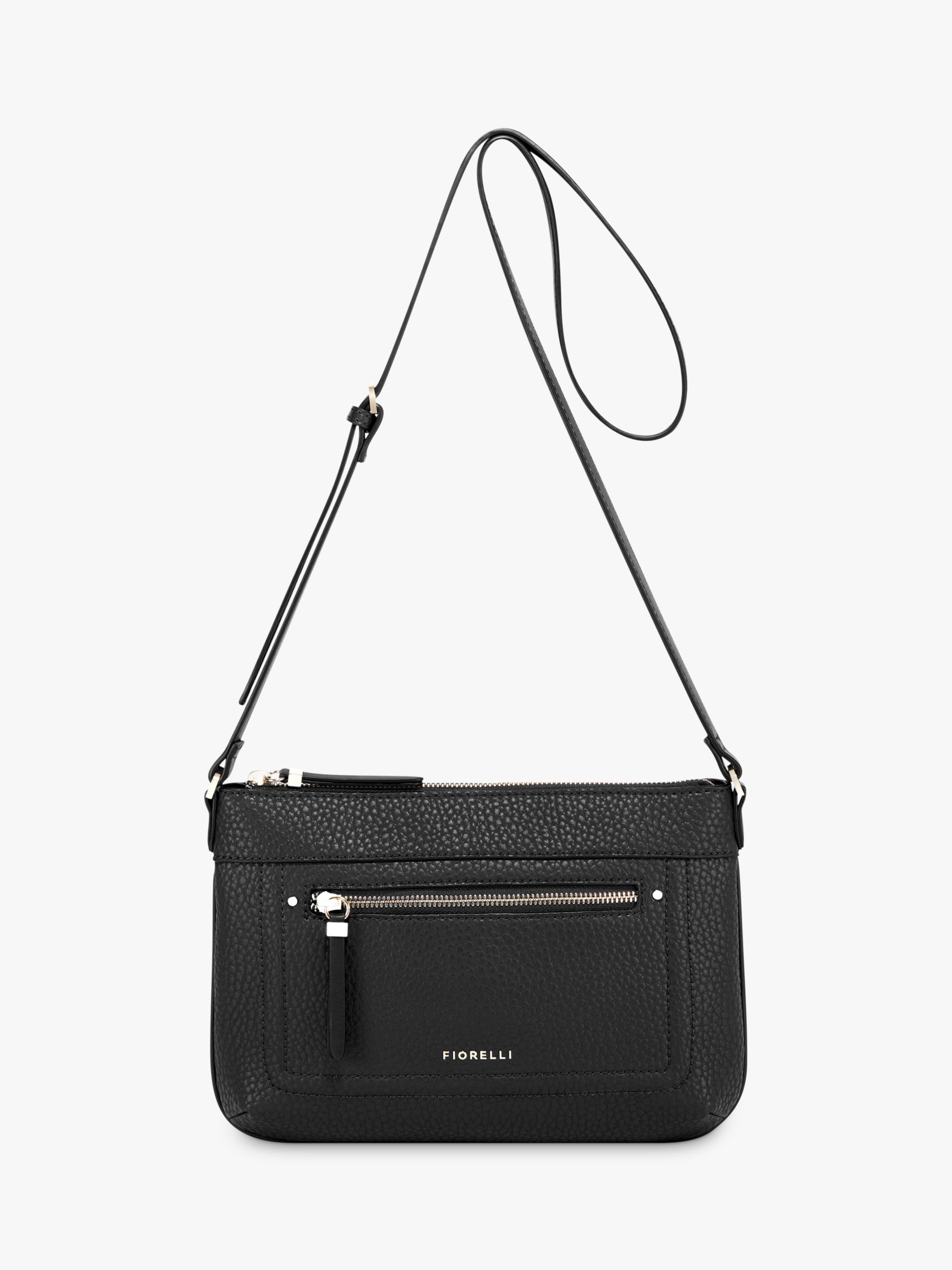 Fiorelli Rami Cross Body Bag, Black at John Lewis & Partners