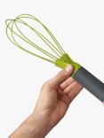 Joseph Joseph Twist Silicone Coated Whisk, Grey/Green