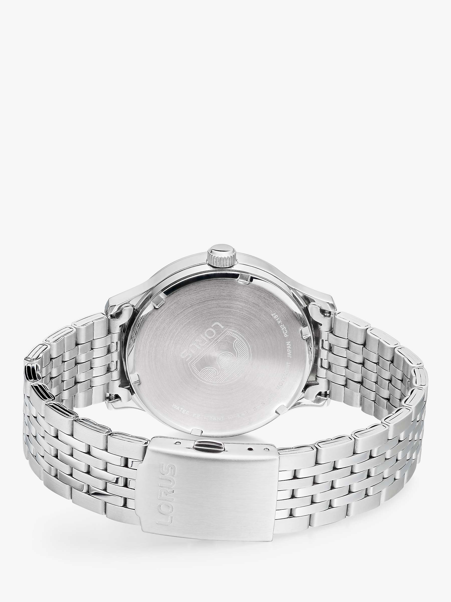 Buy Lorus Men's Date Bracelet Strap Watch Online at johnlewis.com