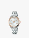 Lorus Women's Bracelet Strap Watch, Silver RG256SX9
