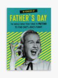Paperlink Dad's Jokes Father's Day Card