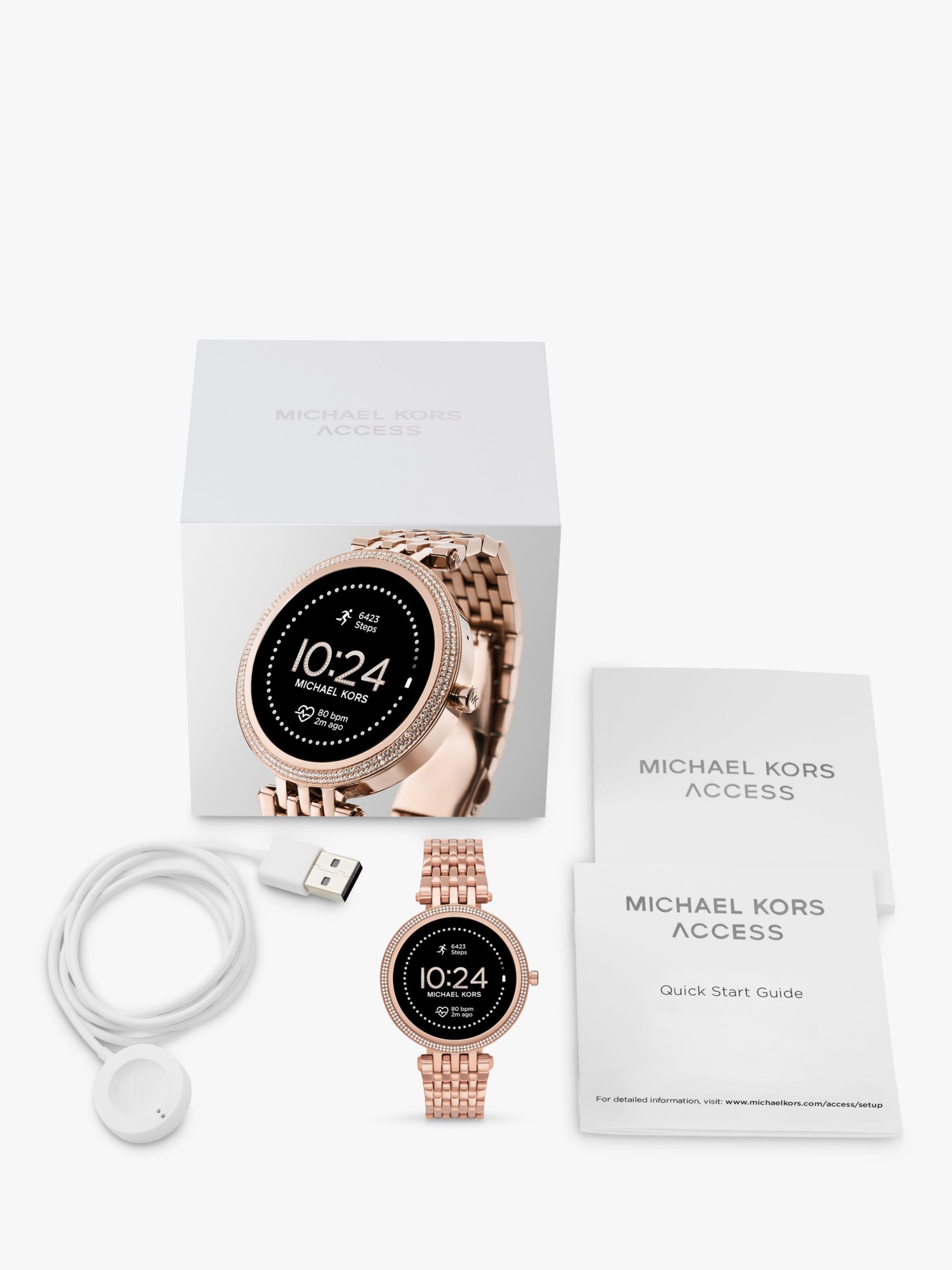 Michael Kors Women's Gen 5E Darci Bracelet Strap Smartwatch