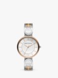 Armani Exchange AX5381 Women's Bracelet Strap Watch, Multi/Silver