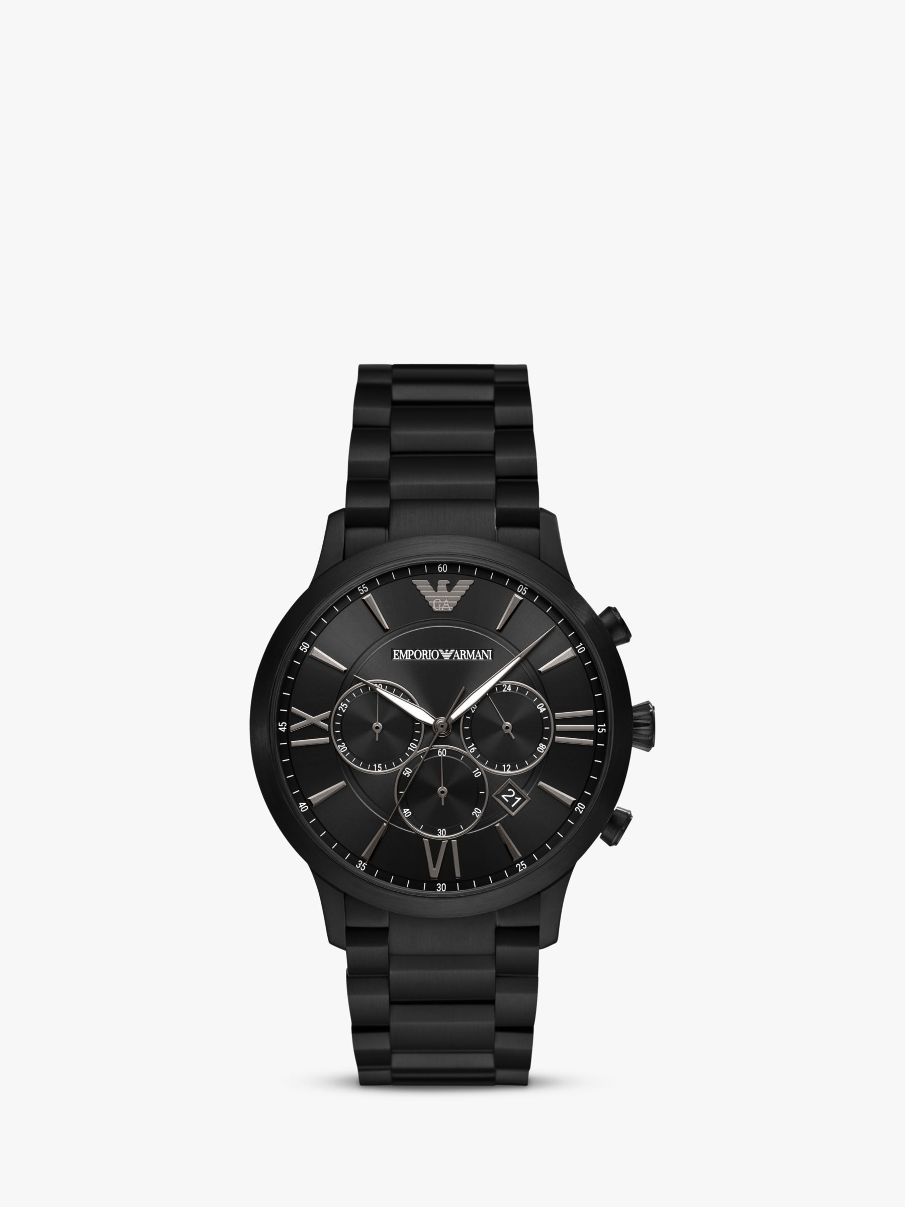 Emporio Armani AR11349 Men's Chronograph Date Bracelet Strap Watch ...