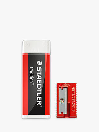 STAEDTLER Rubber & Pencil Sharpener Set