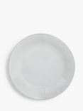 John Lewis Leckford Stoneware Side Plate, 16.3cm, White