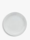 John Lewis Leckford Stoneware Salad Plate, 21.8cm, White