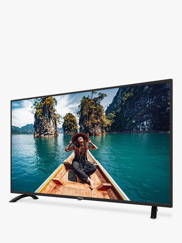 Linsar GT43LUXE LED HDR Full HD 1080p Smart TV, 43 inch with Built-In Wi-Fi & Freeview Play, Black