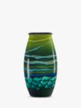 Poole Pottery Maya Manhattan Vase, H36cm, Green