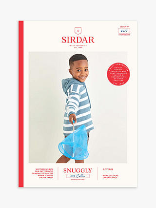 Sirdar Snuggly Children's Hoodie Knitting Pattern