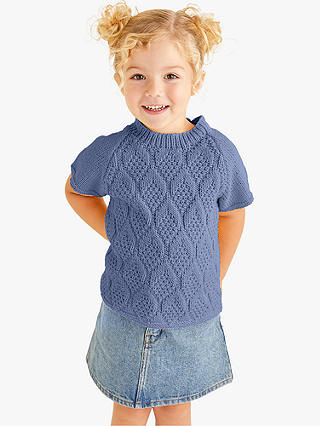 Sirdar Snuggly DK Child's Sweater Knitting Pattern, 2564
