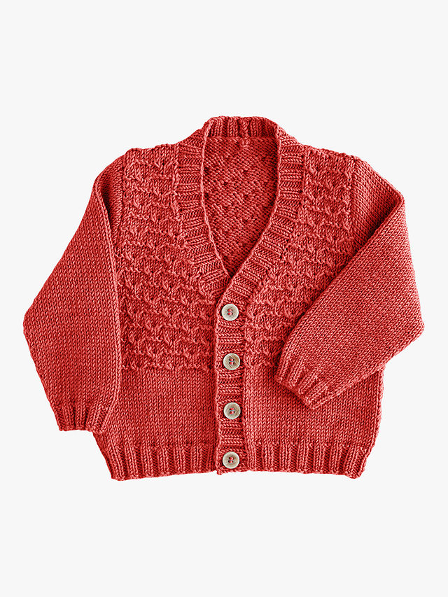 Sirdar Snuggly Baby V-Neck Cardigan Knitting Pattern