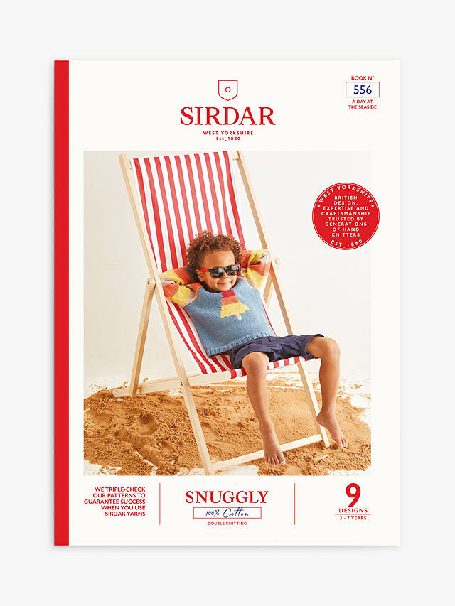 Sirdar Snuggly DK Cotton Day at the Seaside Knitting Pattern Book, 556