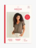 Sirdar Country Classic V Neck Top Knitting Pattern