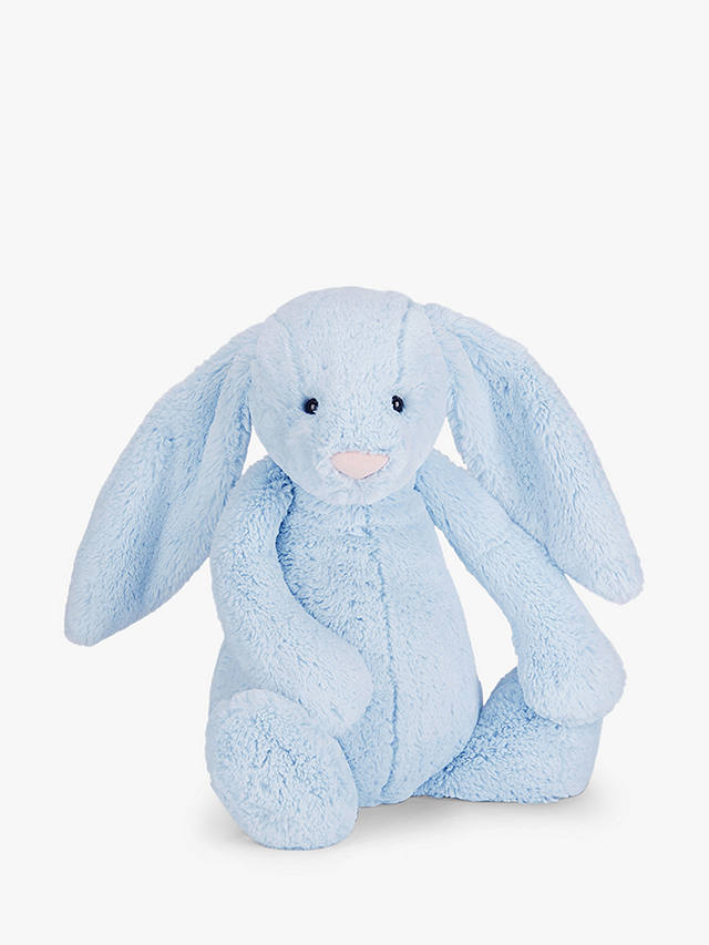Jellycat Bashful Bunny Soft Toy, Huge, Blue