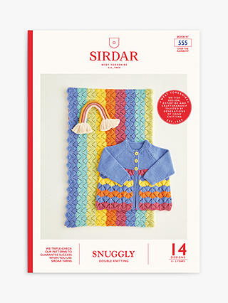 Sirdar Snuggly Baby Rainbow Designs Knitting Pattern Book