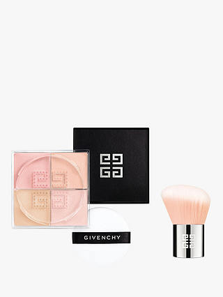 Givenchy Prisme Libre Matte-finish & Enhanced Radiance Loose Powder, 4 in 1 Harmony, 03 Voile Rosé Bundle with Gift