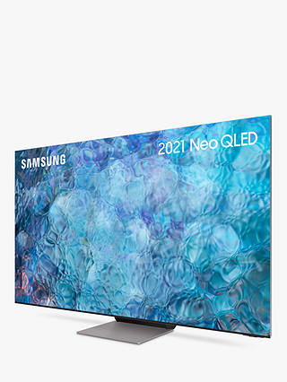 Samsung QE65QN900A (2021) Neo QLED HDR 3000 8K Ultra HD Smart TV, 65 inch with TVPlus/Freesat HD, Black