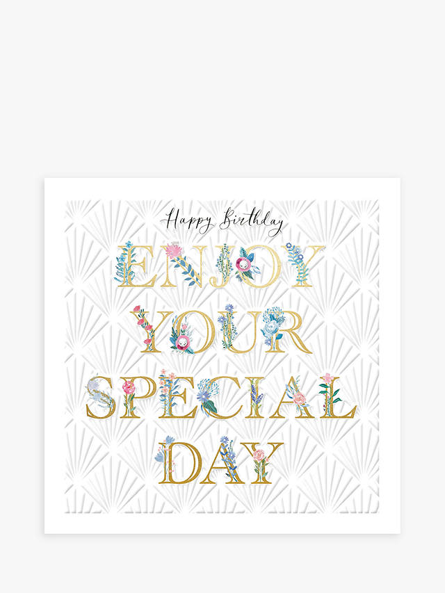 Woodmansterne Special Day Birthday Card