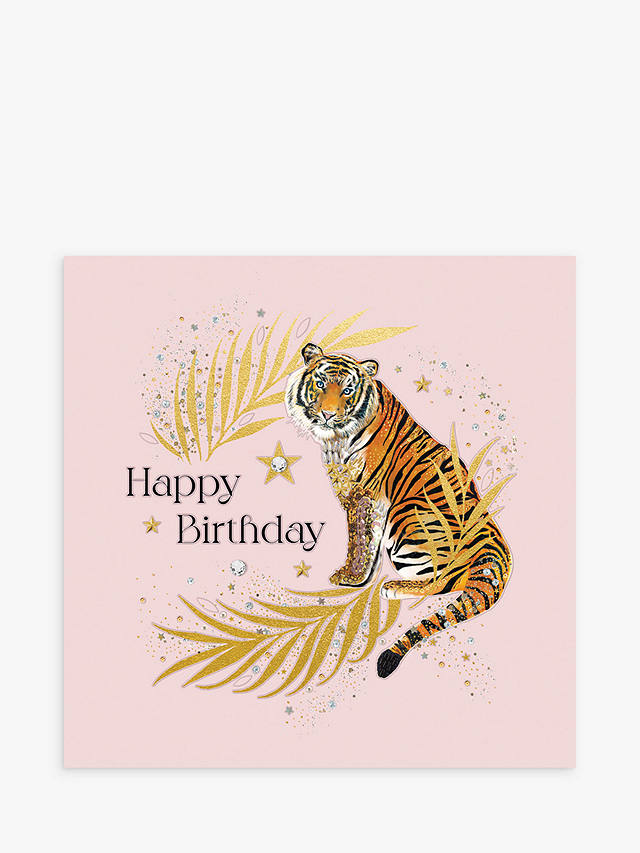 The Proper Mail Company Tiger Birthday Card