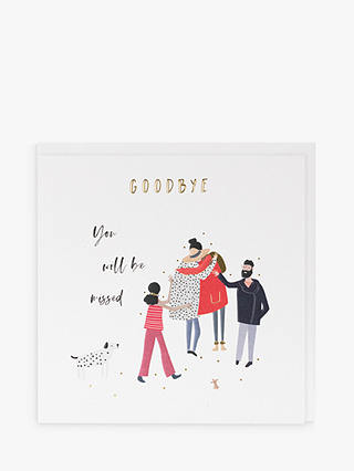 Belly Button Designs Goodbye Leaving Card