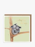 Louise Mulgrew Designs Koalas Sending Love Sympathy Card