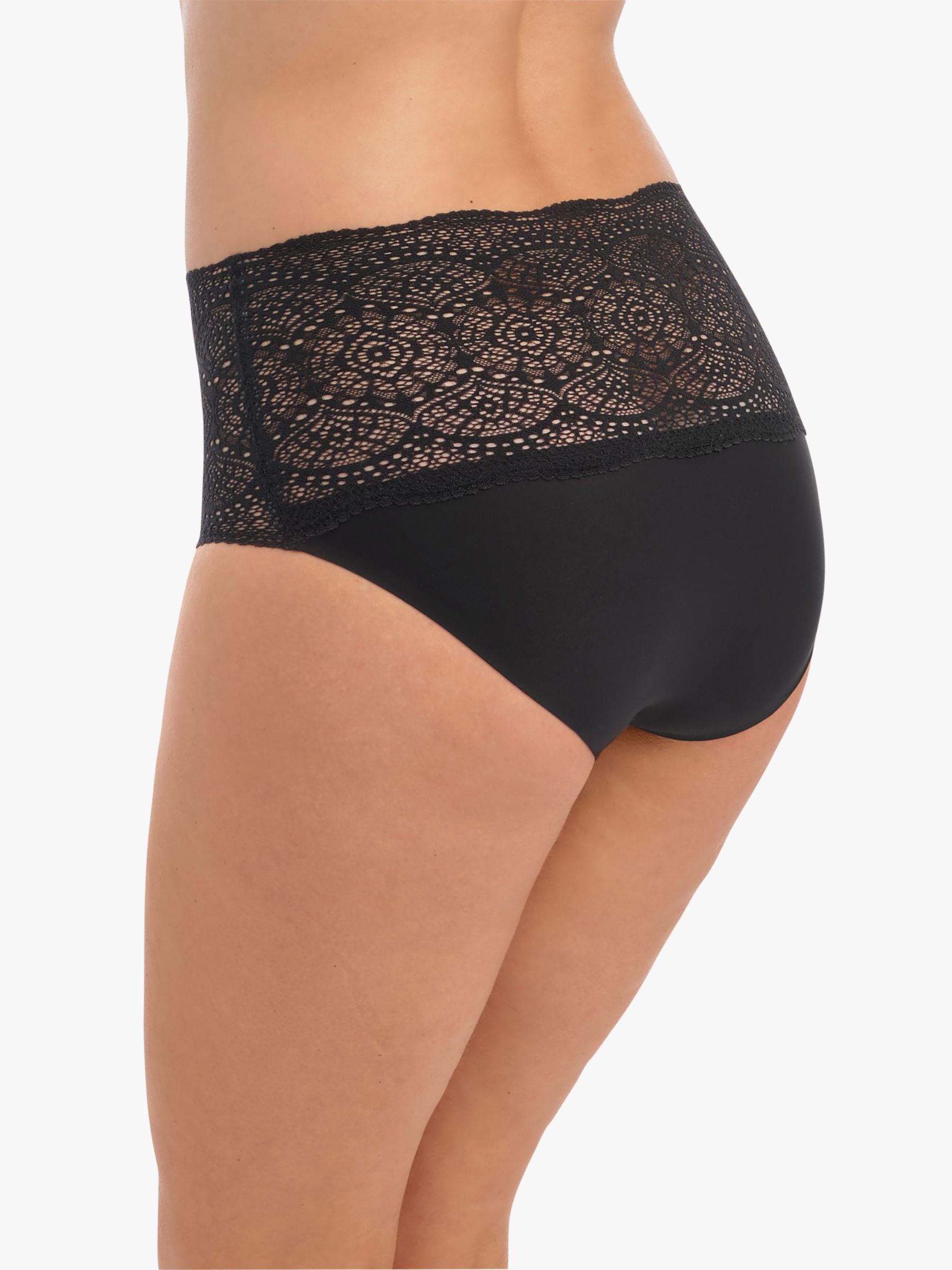 Fantasie Lace Ease Invisible Stretch Knickers, Black at John Lewis &  Partners