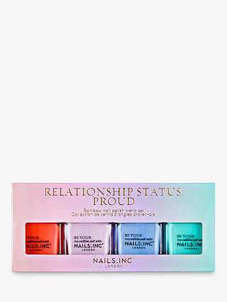 Nails Inc Relationship Status: Proud Collection, 4 x 14ml