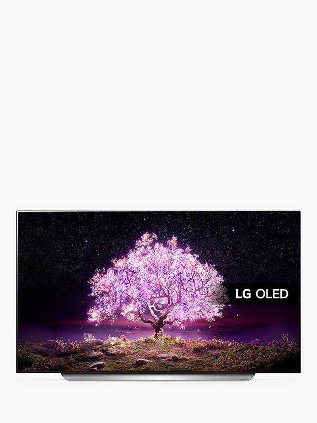 LG OLED55C14LB (2021) OLED HDR 4K Ultra HD Smart TV, 55 inch with Freeview Play/Freesat HD & Dolby Atmos, Black