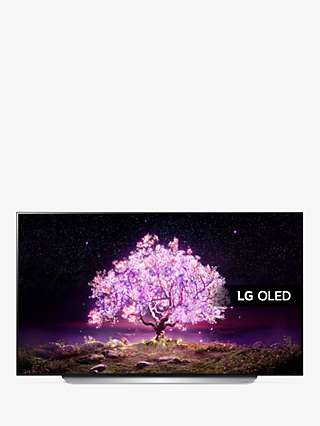 LG OLED55C14LB (2021) OLED HDR 4K Ultra HD Smart TV, 55 inch with Freeview Play/Freesat HD & Dolby Atmos, Black