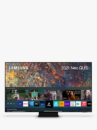 Samsung QE75QN90A (2021) Neo QLED HDR 2000 4K Ultra HD Smart TV, 75 inch with TVPlus/Freesat HD, Black
