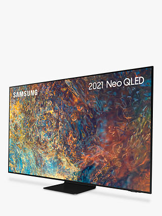 Samsung QE65QN90A (2021) Neo QLED HDR 2000 4K Ultra HD Smart TV, 65 inch with TVPlus/Freesat HD, Black
