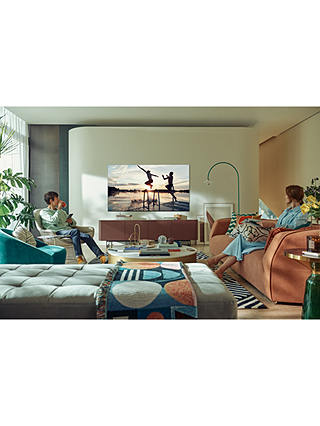 Samsung QE65QN90A (2021) Neo QLED HDR 2000 4K Ultra HD Smart TV, 65 inch with TVPlus/Freesat HD, Black