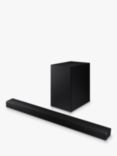 Samsung HW-A550 Bluetooth Sound Bar with Virtual DTS:X & Wireless Subwoofer, Black