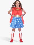 Wonder Woman Children's Costume, 6-8 years