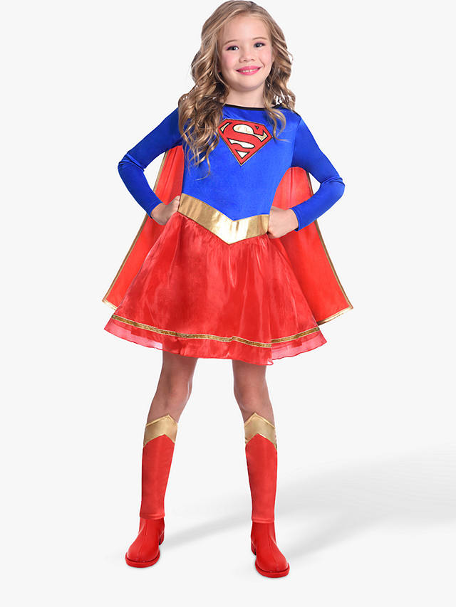 Supergirl Children's Costume, 6-8 years