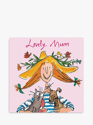 Woodmansterne Hugging Cats Mother's Day Card