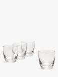 John Lewis ANYDAY Dine Glass Tumblers, Set of 4, 395ml, Clear