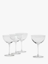 John Lewis ANYDAY Dine Coupe Cocktail Glass, Set of 4, 300ml, Clear