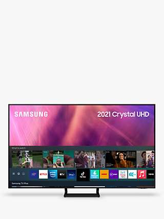 Samsung UE65AU9000 (2021) HDR 4K Ultra HD Smart TV, 65 inch with TVPlus, Black
