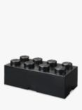 LEGO 40041733 8 Stud Storage Brick, Black