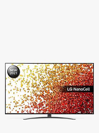 LG 86NANO916PA (2021) LED HDR NanoCell 4K Ultra HD Smart TV, 86 inch with Freeview Play/Freesat HD & Dolby Atmos, Dark Meteor Titan